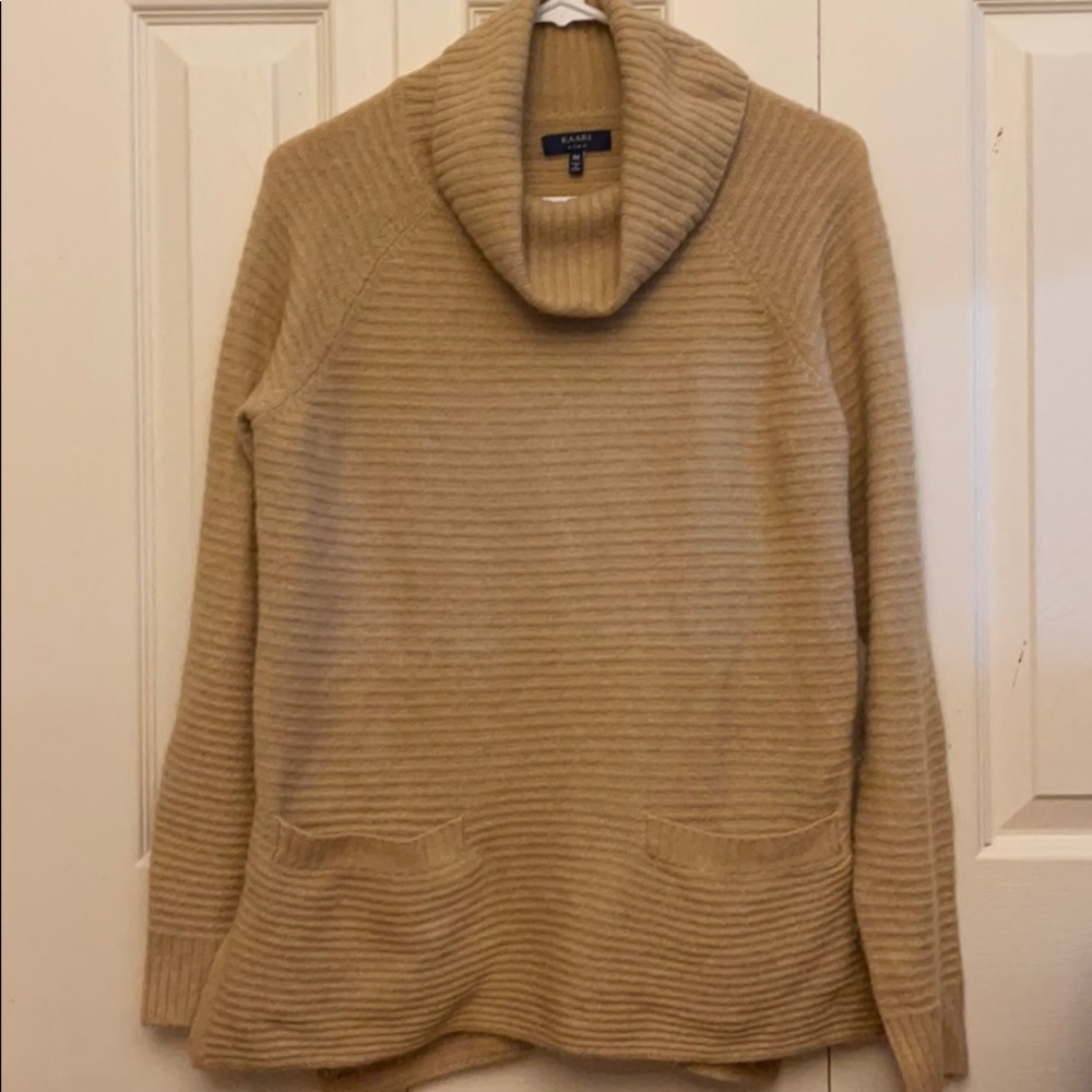 khaki sweater